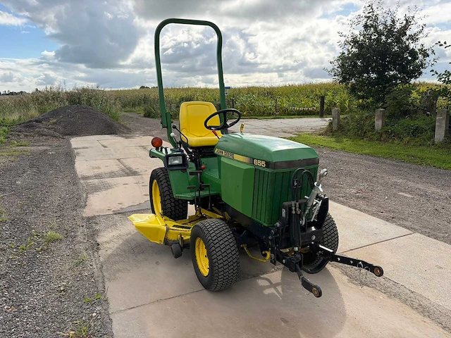 1998 john deere 655 smalspoor- en compacttractor - afbeelding 4 van  33