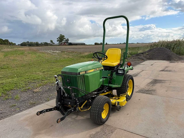 1998 john deere 655 smalspoor- en compacttractor - afbeelding 1 van  34
