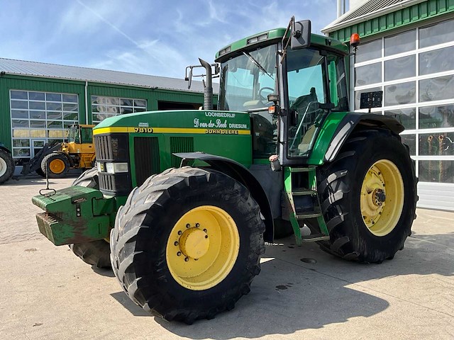 1998 john deere 7810 vierwielaangedreven landbouwtractor - afbeelding 1 van  34