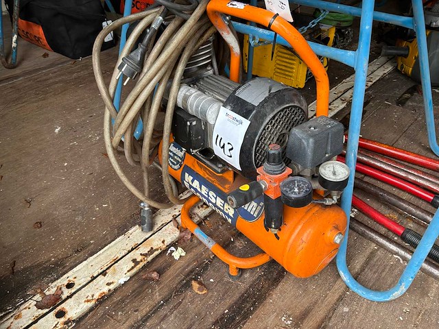 1998 kaeser economy mini luchtcompressor - afbeelding 1 van  7