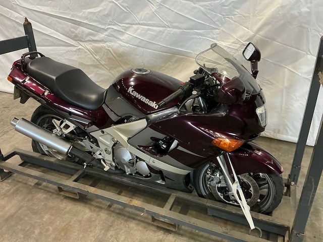 1998 kawasaki zzr 600 motorfiets - afbeelding 1 van  7