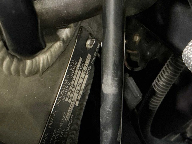 1998 kawasaki zzr 600 motorfiets - afbeelding 7 van  7