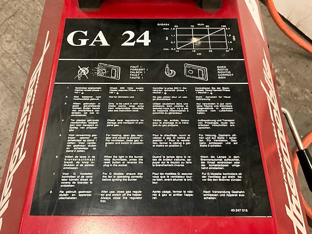 1998 komfoma thermobile ga-24 heteluchtkanon - afbeelding 4 van  5