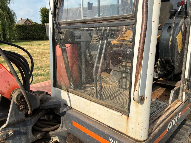 1998 kubota kx91-2 minigraafmachine - afbeelding 9 van  42