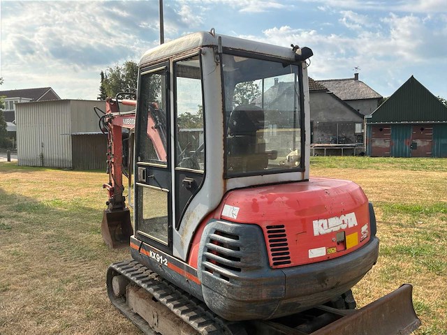 1998 kubota kx91-2 minigraafmachine - afbeelding 32 van  42