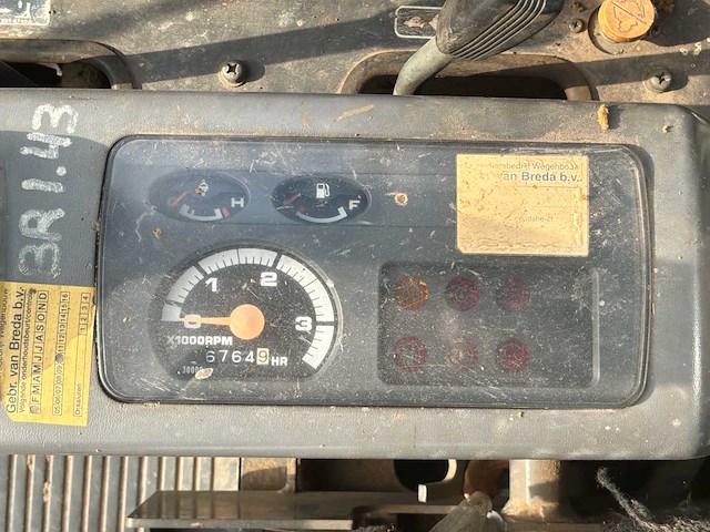 1998 kubota kx91-2 minigraafmachine - afbeelding 13 van  42