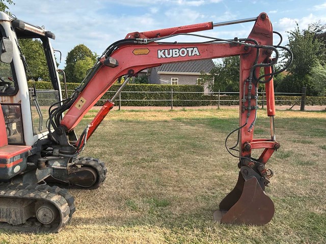 1998 kubota kx91-2 minigraafmachine - afbeelding 41 van  42