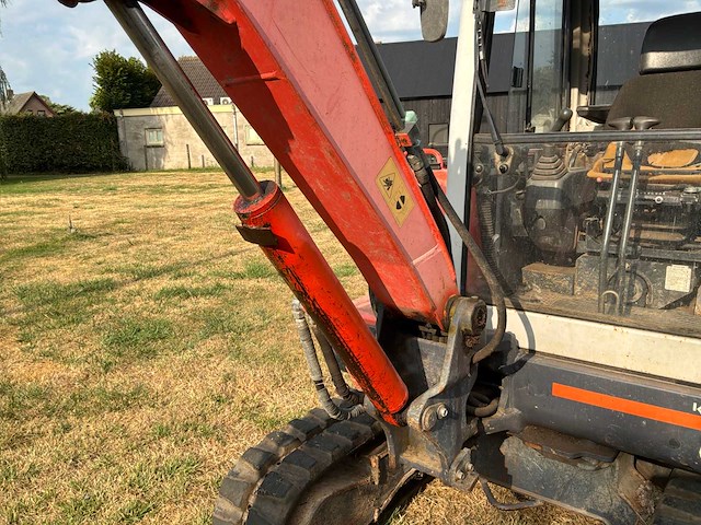 1998 kubota kx91-2 minigraafmachine - afbeelding 11 van  42