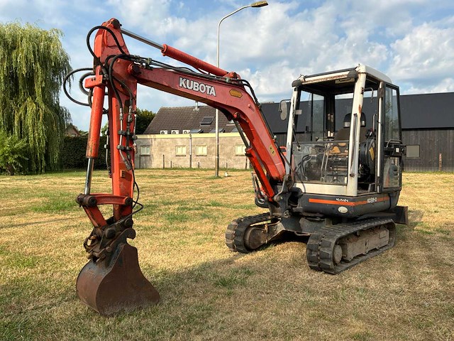 1998 kubota kx91-2 minigraafmachine - afbeelding 1 van  42