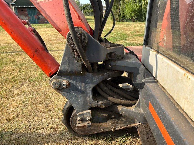 1998 kubota kx91-2 minigraafmachine - afbeelding 13 van  42