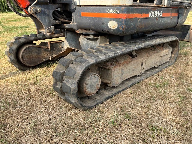 1998 kubota kx91-2 minigraafmachine - afbeelding 14 van  42