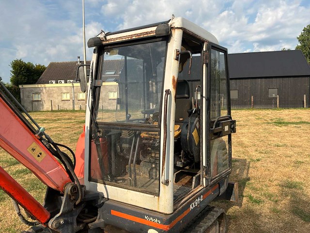 1998 kubota kx91-2 minigraafmachine - afbeelding 20 van  42