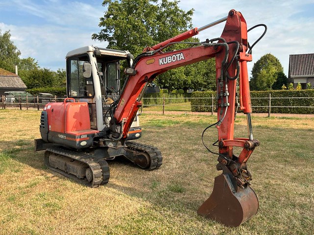 1998 kubota kx91-2 minigraafmachine - afbeelding 12 van  42
