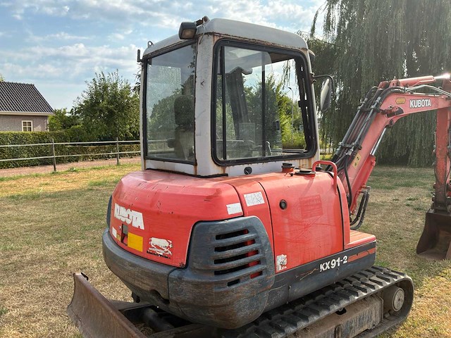 1998 kubota kx91-2 minigraafmachine - afbeelding 26 van  42