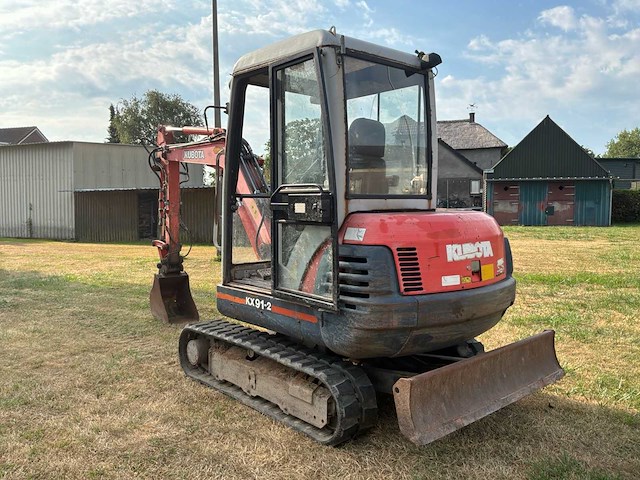 1998 kubota kx91-2 minigraafmachine - afbeelding 34 van  42