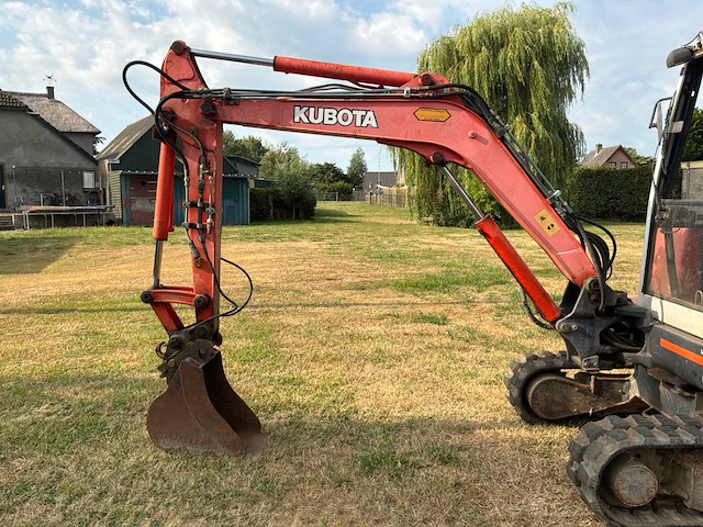1998 kubota kx91-2 minigraafmachine - afbeelding 38 van  42