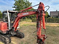 1998 kubota kx91-2 minigraafmachine - afbeelding 40 van  42