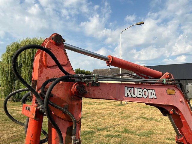 1998 kubota kx91-2 minigraafmachine - afbeelding 42 van  42
