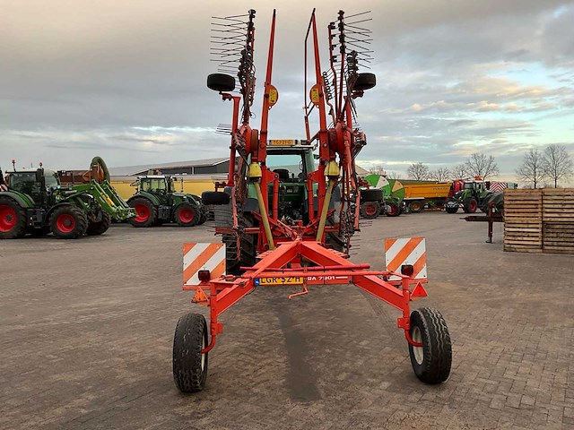 1998 kuhn ga 7301 hooischudder - afbeelding 9 van  13