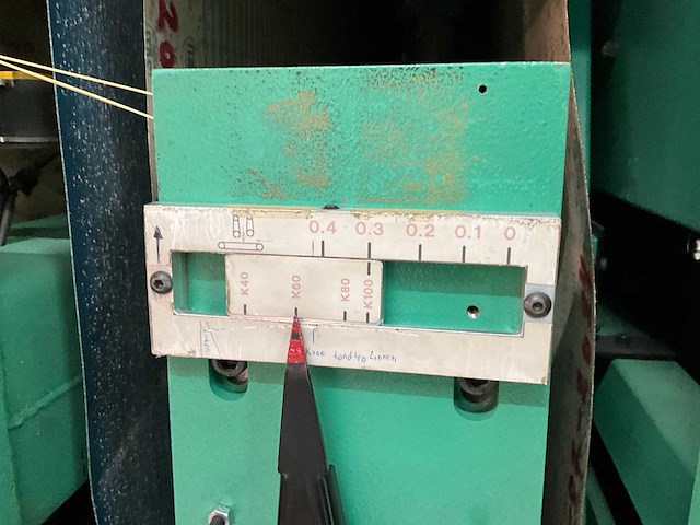 1998 kundig triplex-1100 wws breedbandschuurmachine - afbeelding 9 van  23