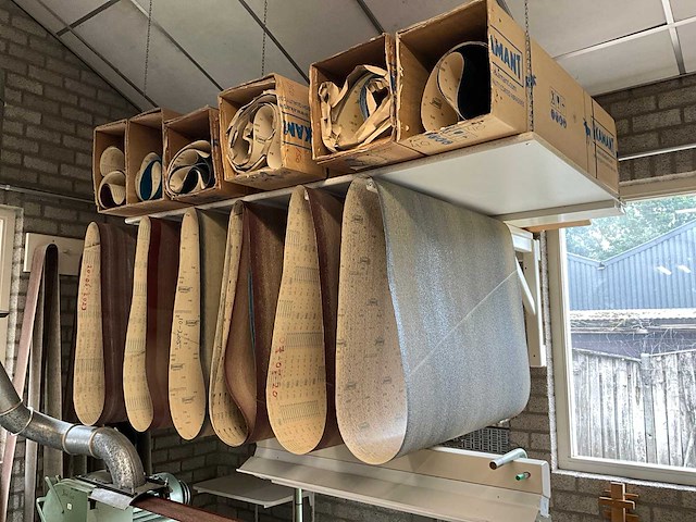 1998 kundig triplex-1100 wws breedbandschuurmachine - afbeelding 11 van  23