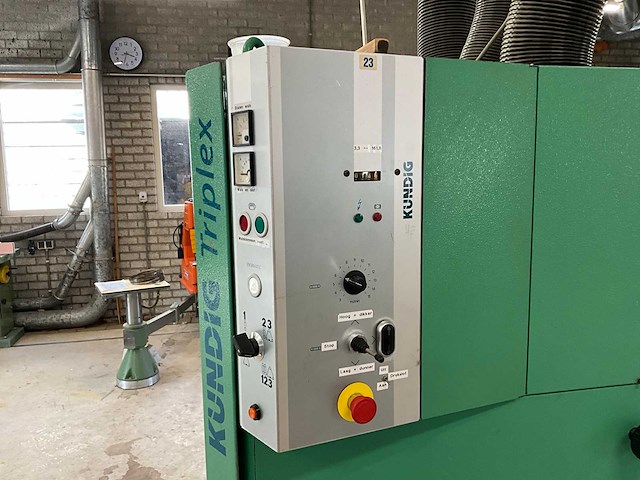 1998 kundig triplex-1100 wws breedbandschuurmachine - afbeelding 20 van  23