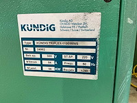 1998 kundig triplex-1100 wws breedbandschuurmachine - afbeelding 10 van  23