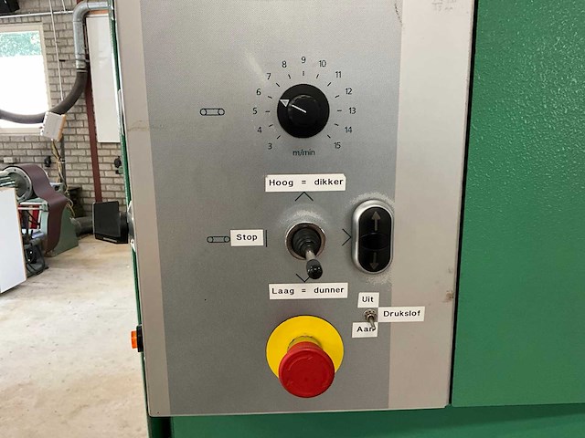 1998 kundig triplex-1100 wws breedbandschuurmachine - afbeelding 21 van  23