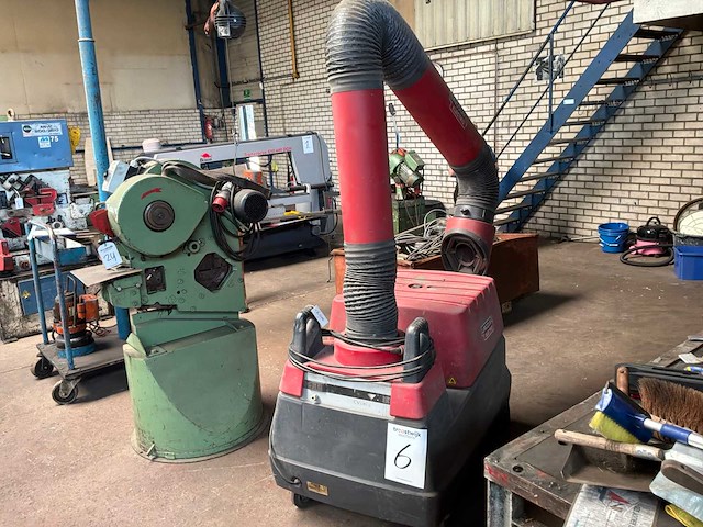 1998 licoln mobiflex 200m lasdampafzuiginstallatie - afbeelding 1 van  6
