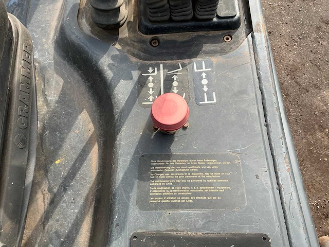 1998 linde e30-01 vorkheftruck - afbeelding 12 van  21