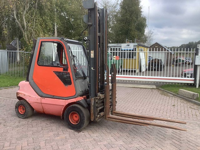 1998 linde vorkheftruck - afbeelding 1 van  10