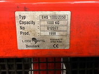 1998 logitrans ehs 1000/2050 stapelaar - afbeelding 5 van  7