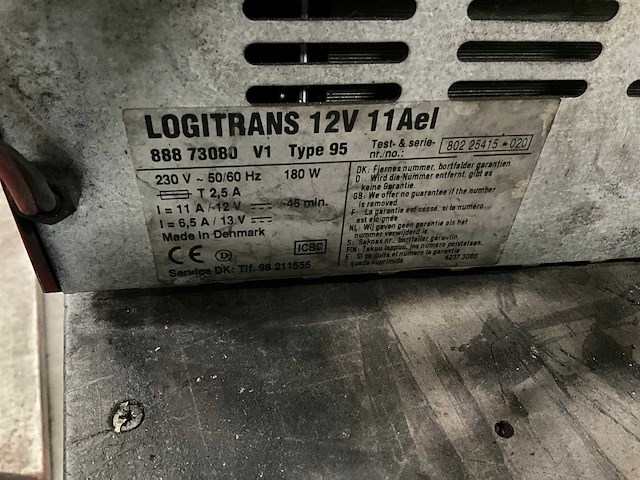 1998 logitrans ehs 1000/2050 stapelaar - afbeelding 7 van  7
