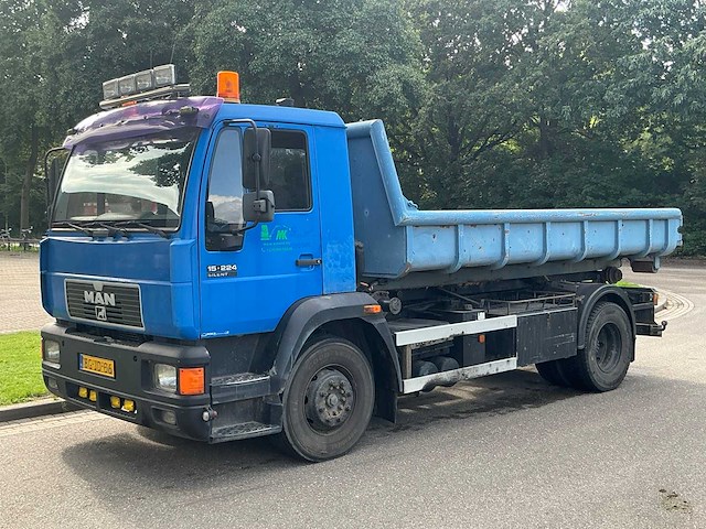 1998 man 15.224 silent container vrachtwagen - afbeelding 2 van  57