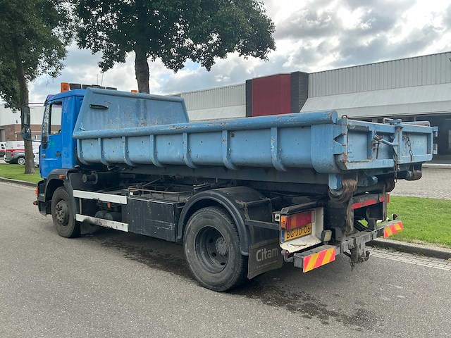1998 man 15.224 silent container vrachtwagen - afbeelding 9 van  57