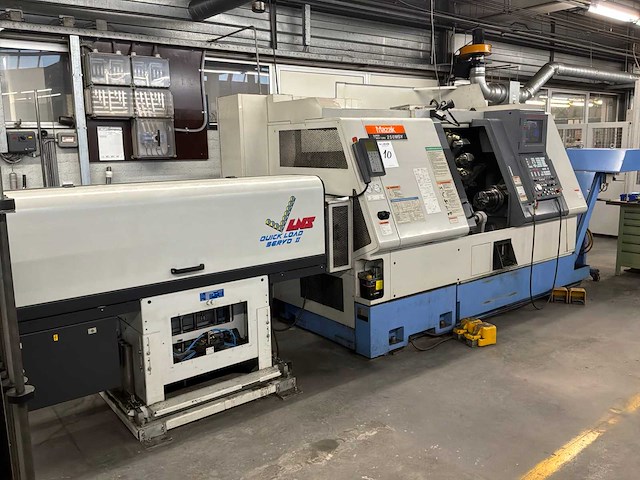 1998 mazak super quick turn 250 msy cnc-draaibank - afbeelding 1 van  23