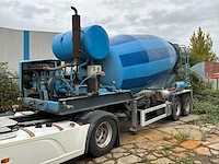 1998 mol automix am12n betonmixer oplegger