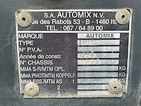 1998 mol automix am12n betonmixer oplegger - afbeelding 26 van  30