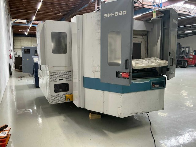 1998 mori seiki sh630 cnc horizontale machinecentra - afbeelding 2 van  13