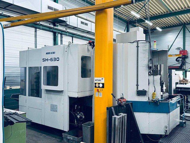 1998 mori seiki sh630 cnc horizontale machinecentra - afbeelding 10 van  13