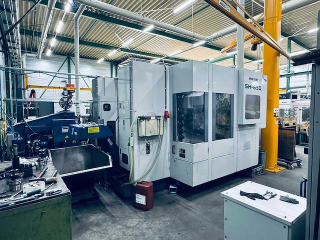 1998 mori seiki sh630 cnc horizontale machinecentra - afbeelding 11 van  13