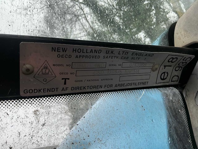 1998 new holland 8160 vierwielaangedreven landbouwtractor - afbeelding 18 van  34