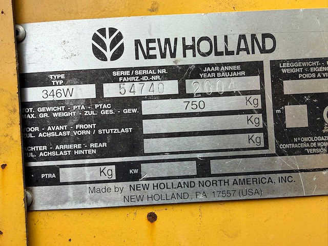 1998 new holland fx 450 veldhakselaar - afbeelding 6 van  16