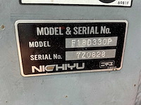 1998 nichiyo fb15p-60bc-330 vorkheftruck - afbeelding 17 van  21