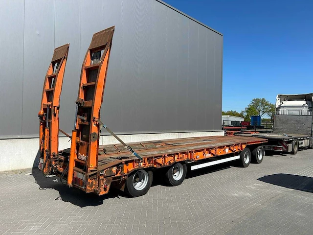 1998 nooteboom asd 40 22 4-assige dieplader – 26.760 kg laadvermogen – hydraulische oprijplaten – verbreders - afbeelding 5 van  12