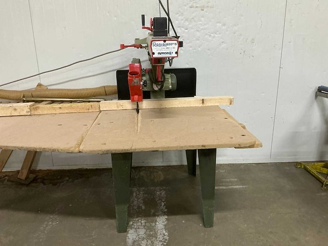 1998 omga radial 600 p3s radiaalafkortzaagmachine - afbeelding 2 van  8