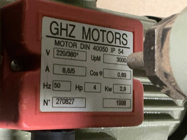 1998 omga radial 600 p3s radiaalafkortzaagmachine - afbeelding 7 van  8