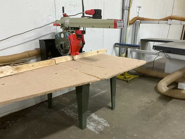 1998 omga radial 600 p3s radiaalafkortzaagmachine - afbeelding 1 van  8