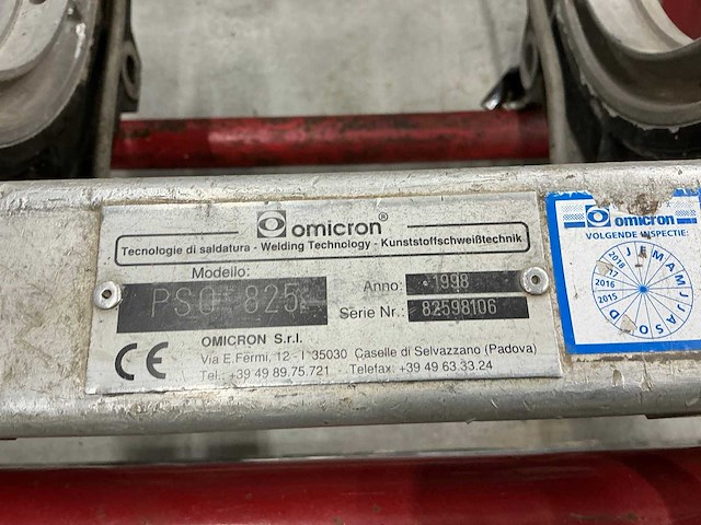1998 omicron pso 825 stomplasmachine - afbeelding 2 van  16