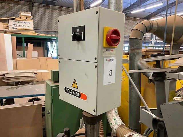 1998 otto martin t 25 tafel- en spilfreesmachine - afbeelding 2 van  7